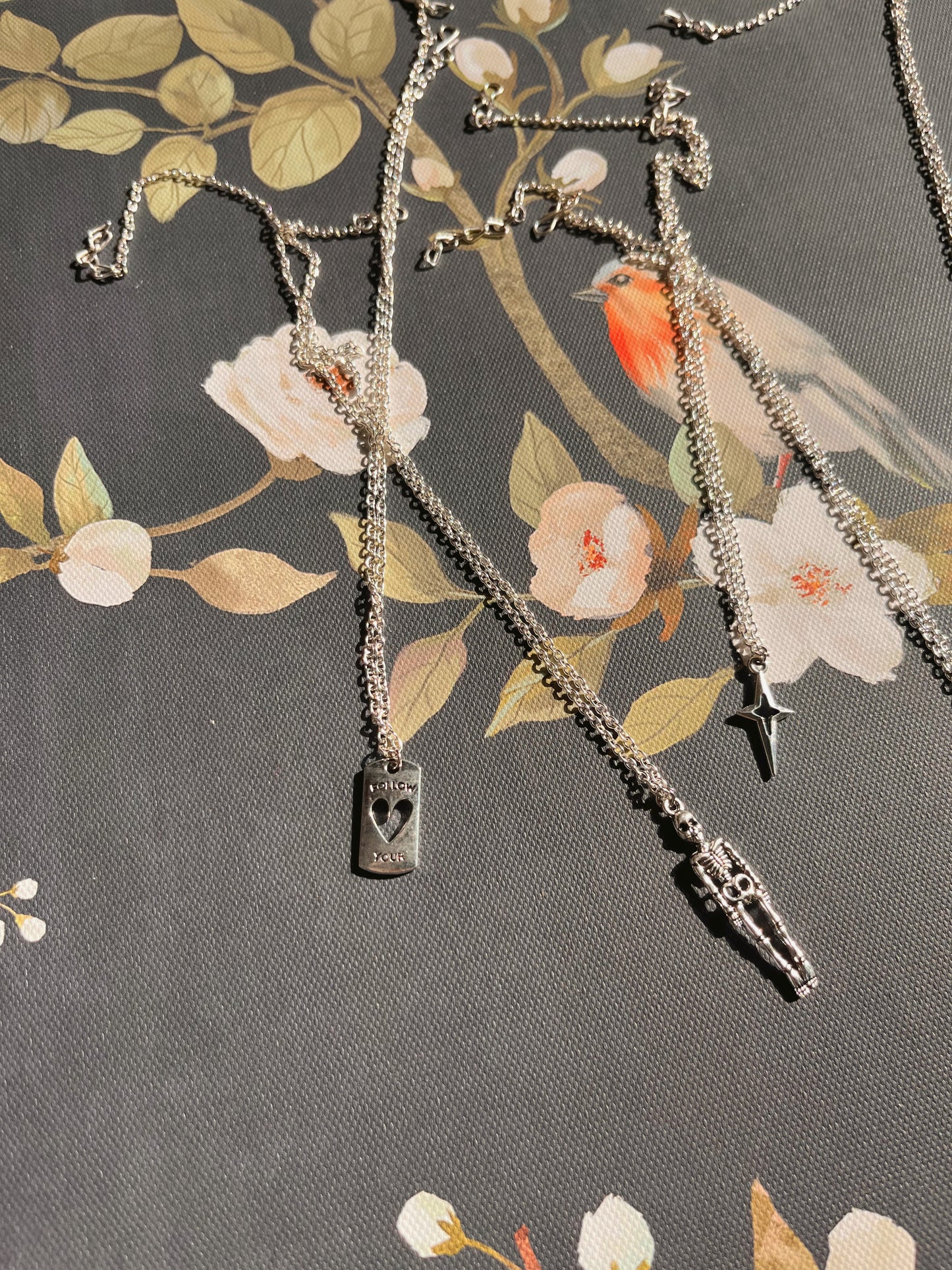 Follow your heart ♥️charm necklace Genz Vibes