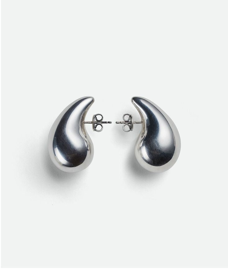 Teardrop silver plated earrings 💝