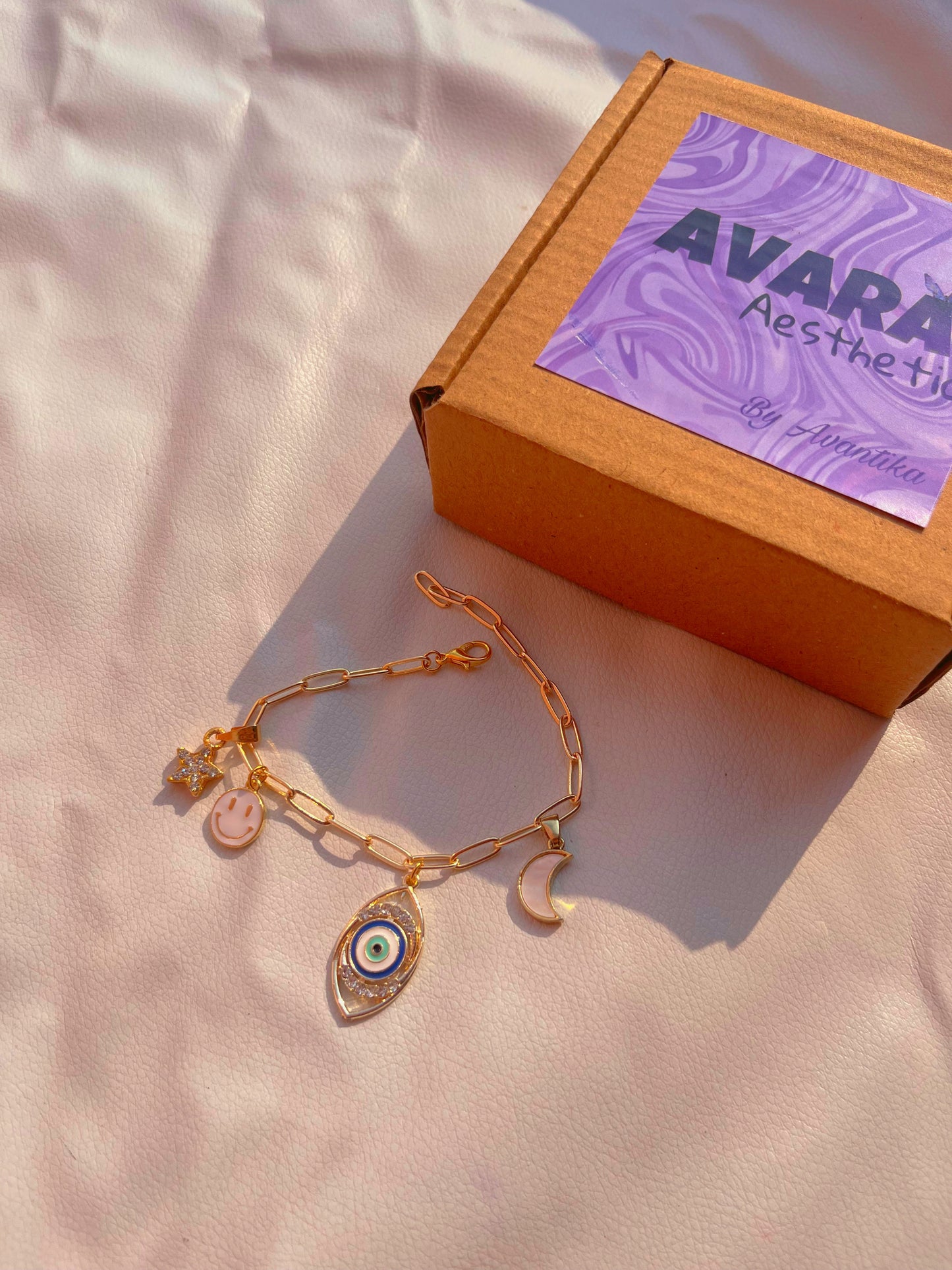 Charm theme bracelets🌸🎀🌷✨🌺(anti tarnish,adjustable) select from below