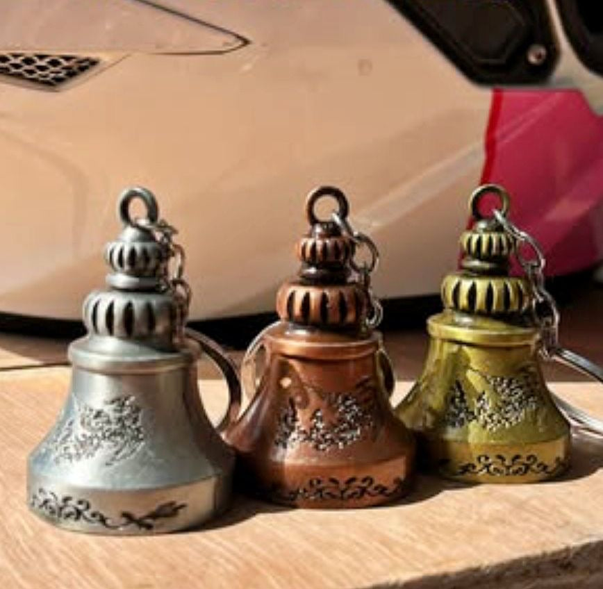 Guardian bell keychain ultimate gifting solution for men ♥️🔔🏍️( premium quality, perfect for gifting)