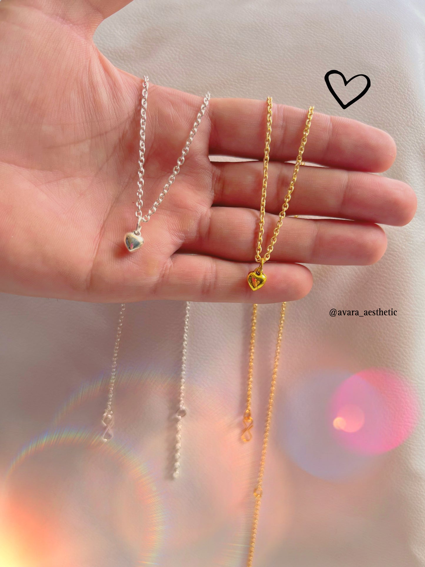 Mini hearty heart necklace ππ©Άβ¨