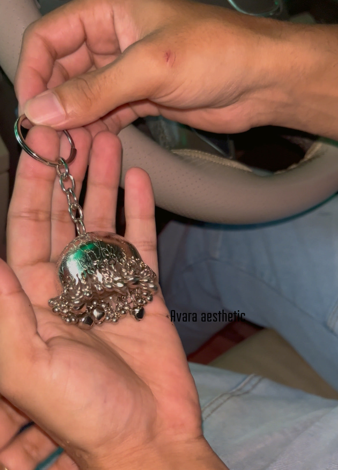 Jhumka keychain for him💝🦢( Reminder of her you can carry everywhere)❤️🌸