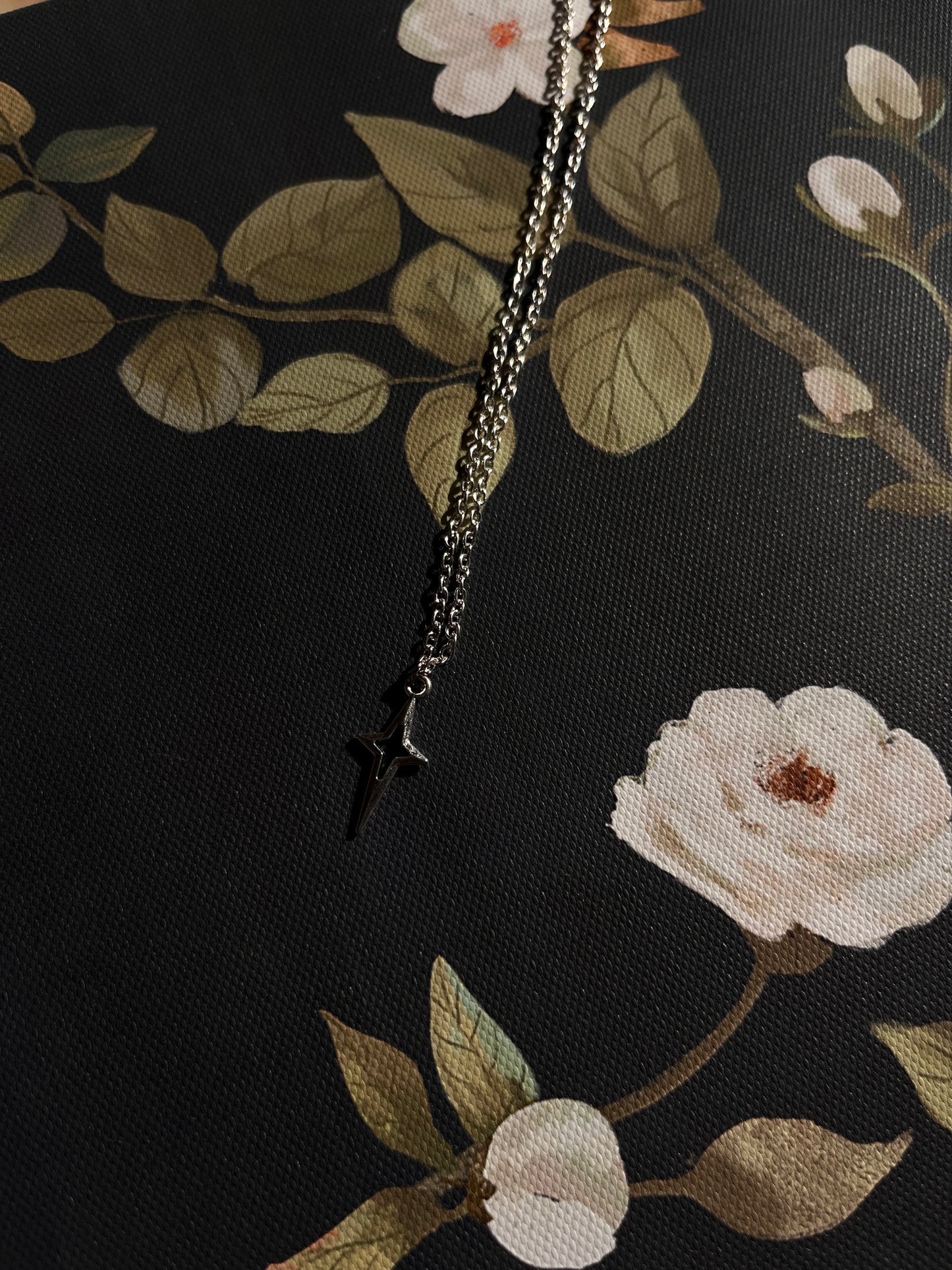 Silver titan 🌟charm necklace genz vibes