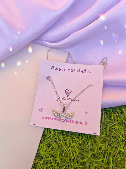 Wings chain necklace 🪽♥️
