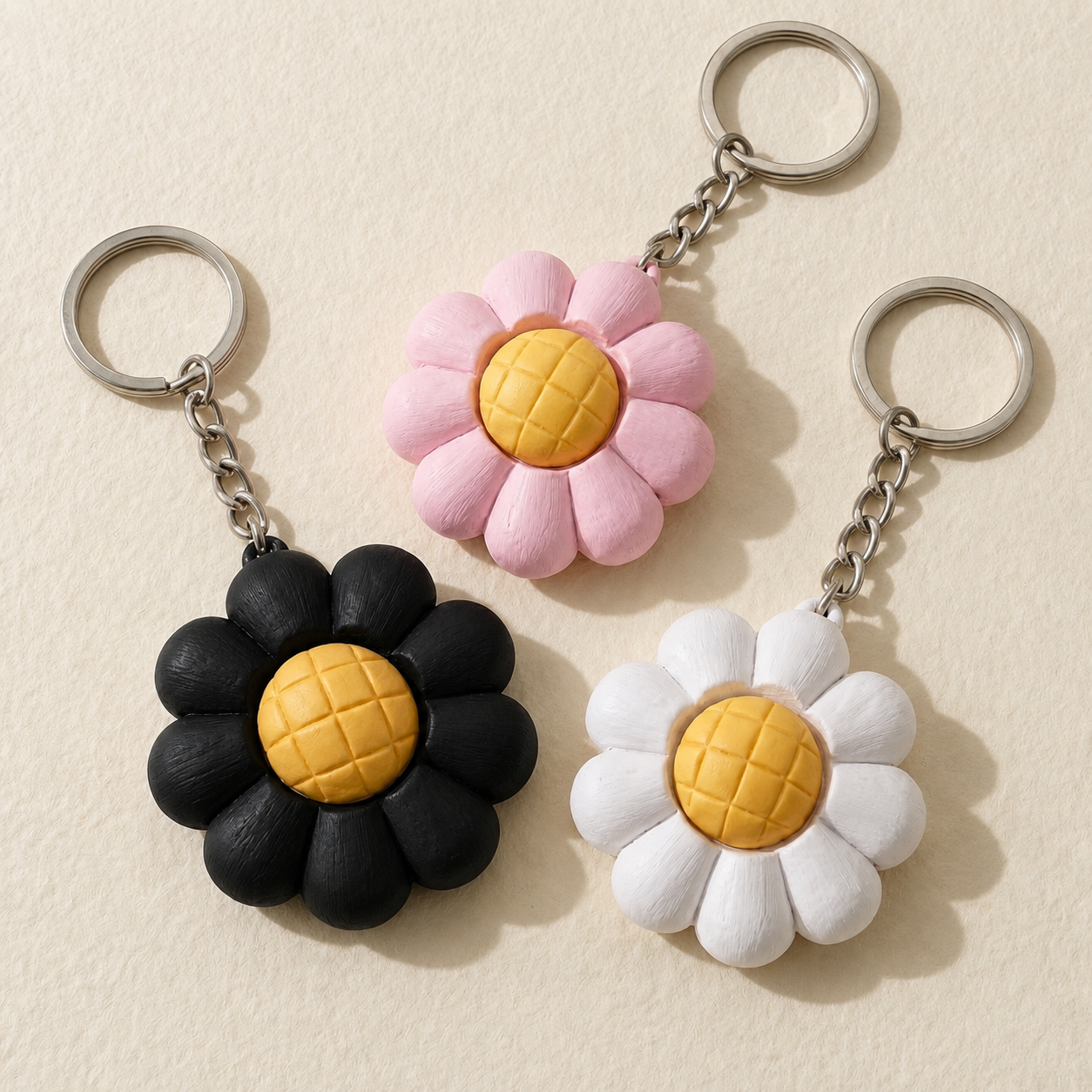 “BloomClick™ Flower Fidget Clicker Keychain | Cute Sensory Anxiety Relief keychain🌼
Meet the cutest little stress reliever you’ll carry everywhere! 💛