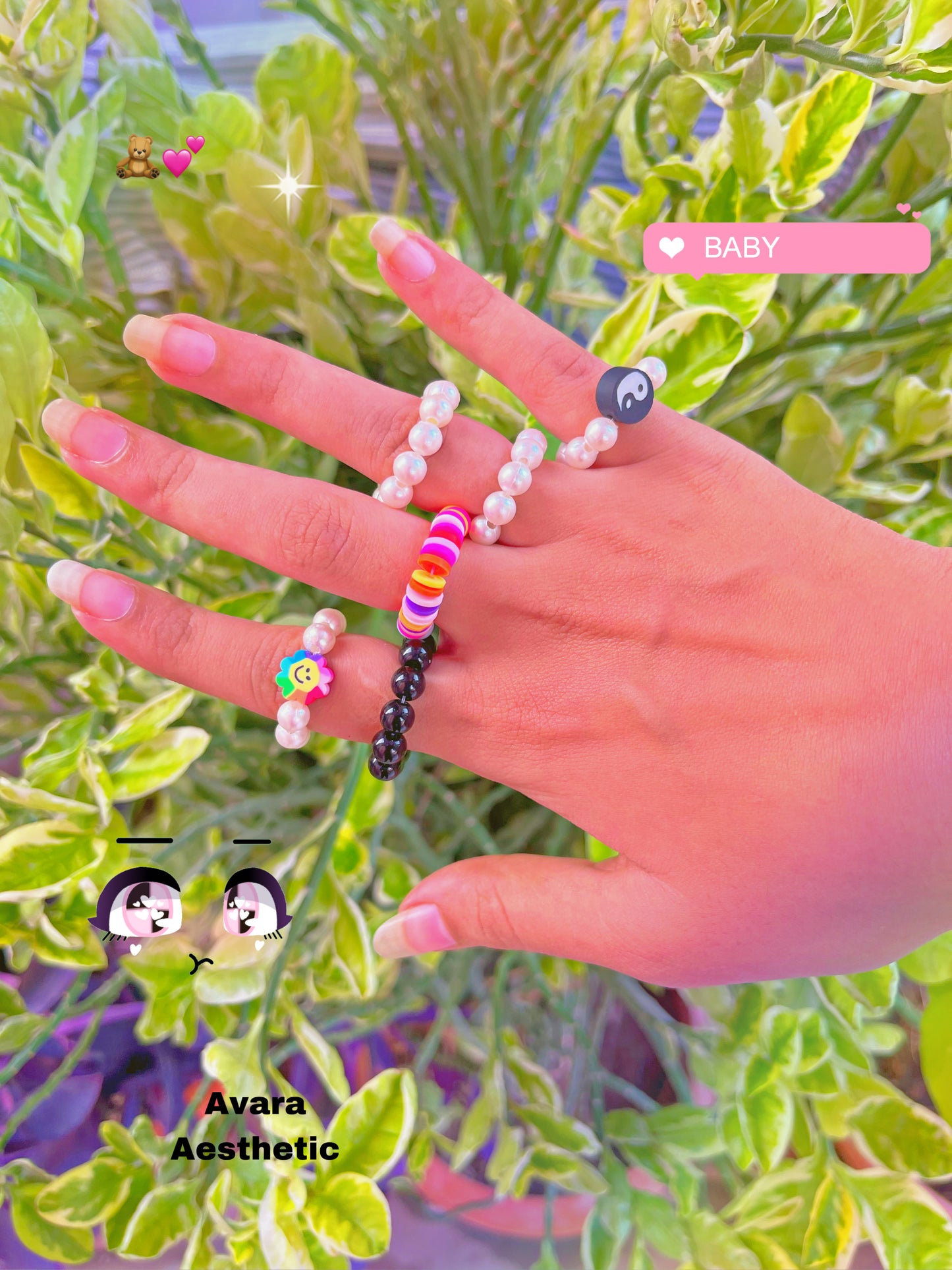 Ring set of 6 rings as shown✨