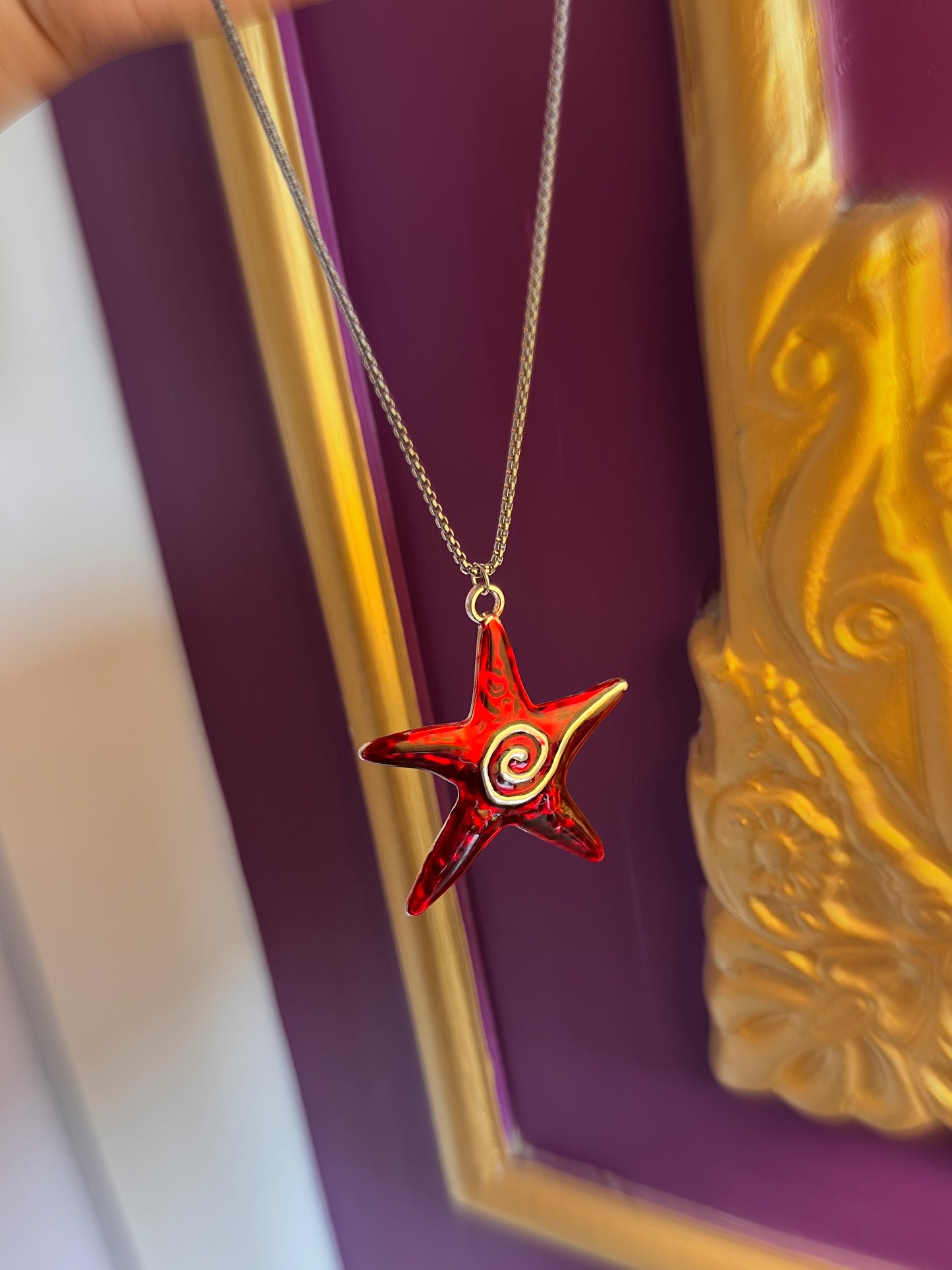 Starry energy syndrome necklace ⭐️!! Anti tarnish, waterproof, dailywear and adjustable.