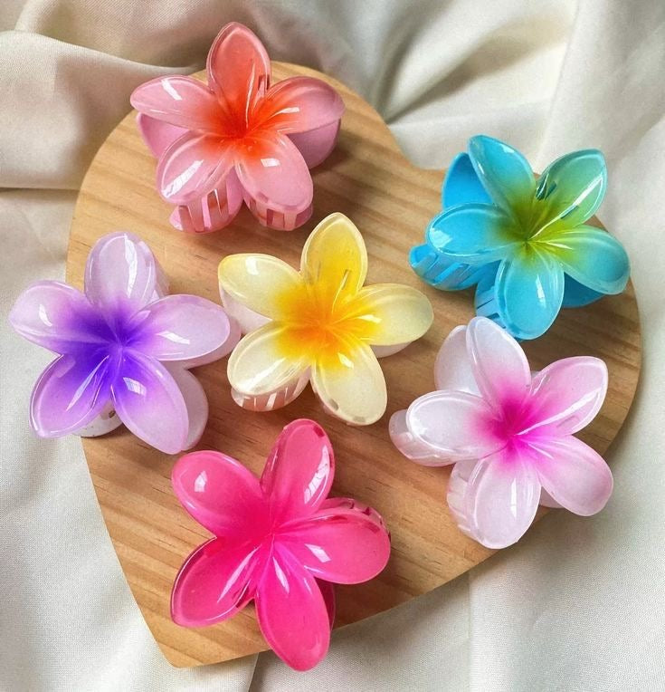 Pintrest flower clawclip ( Mini size ) glossy texture πΈπΌπ·