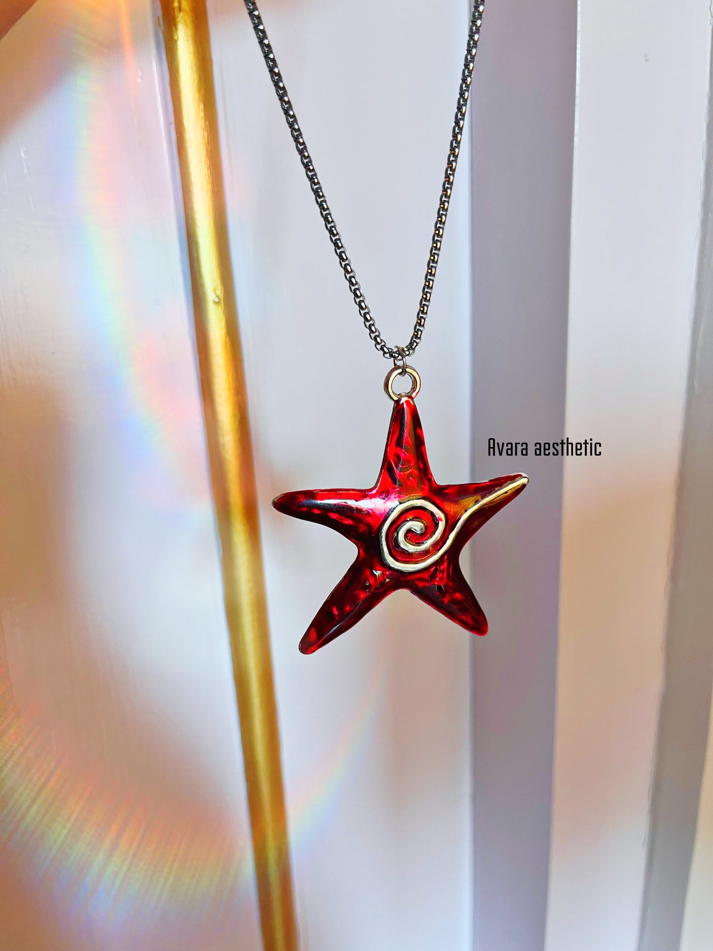 Starry energy syndrome necklace ⭐️!! Anti tarnish, waterproof, dailywear and adjustable.