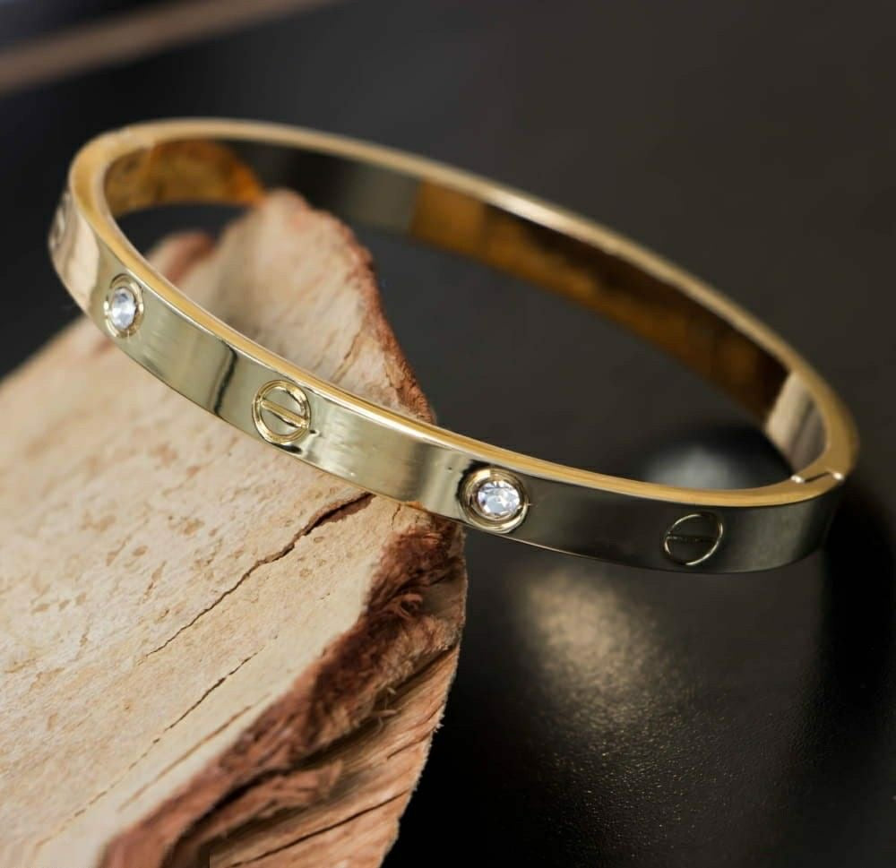 18K gold plated cartier bracelet ( Anti tarnish | waterproof | hypoallergenic) π