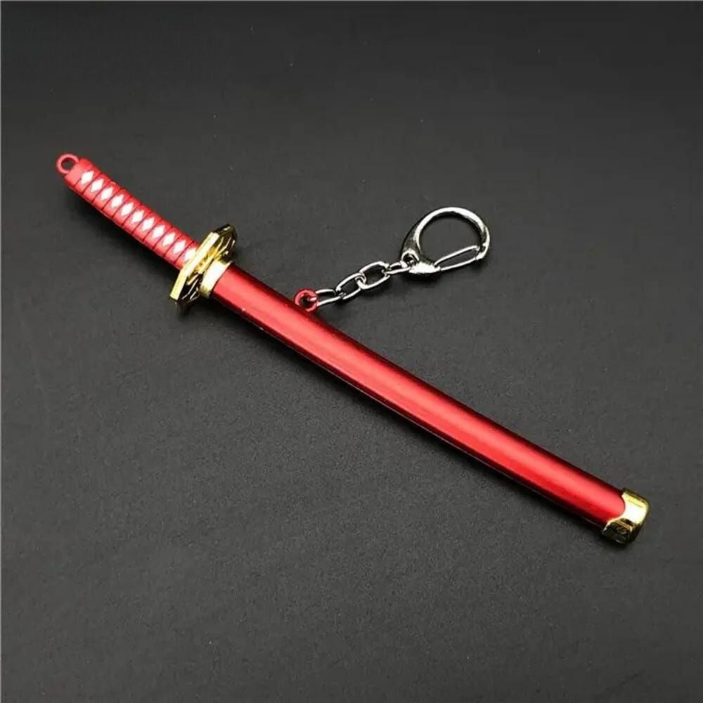 Mini Anime Katana Keychain – 🗡️Decorative Collectible Keyring (Any of these color will be randomly sent)