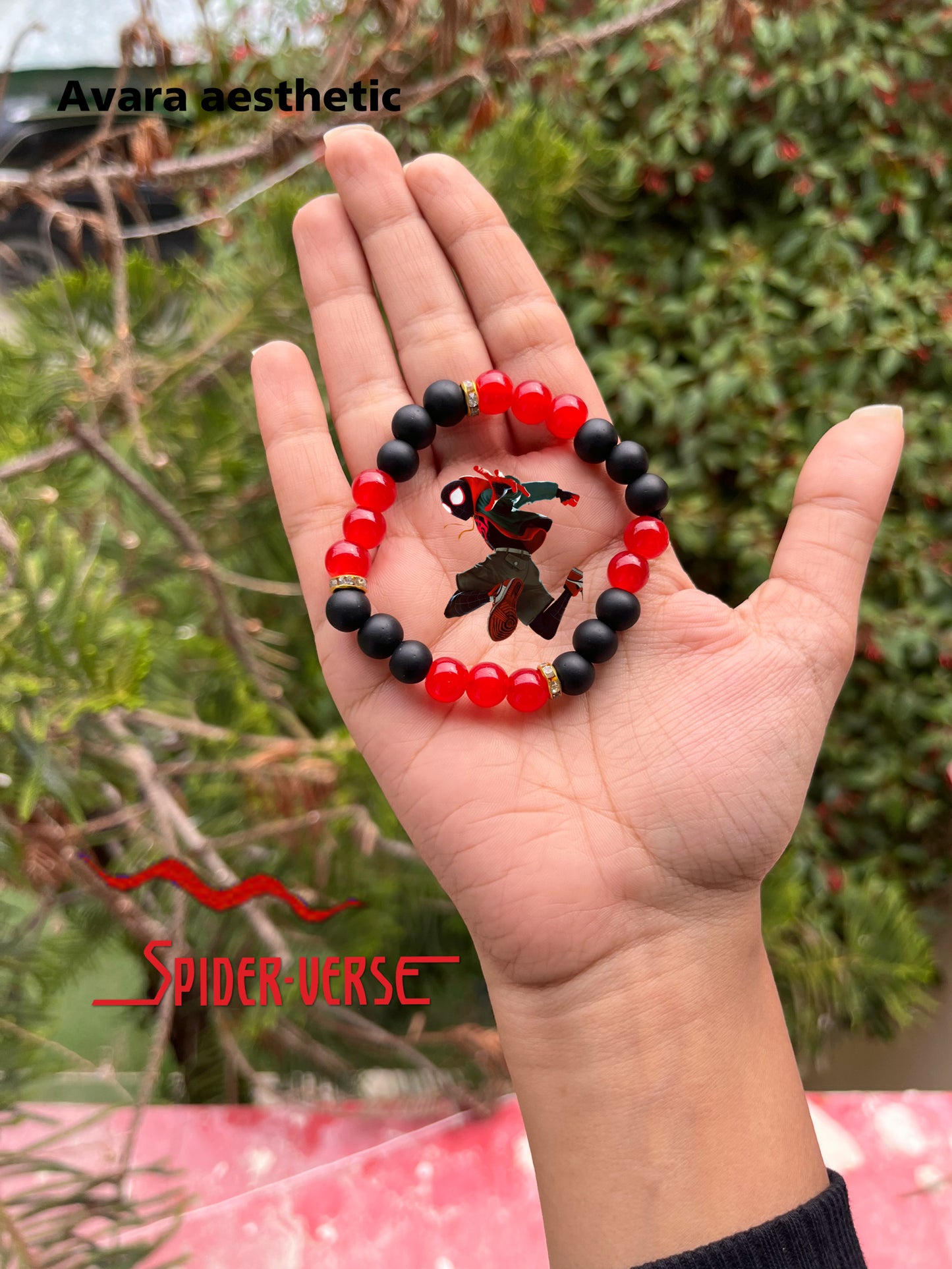 Spider man bracelet for guys🕷️❤️