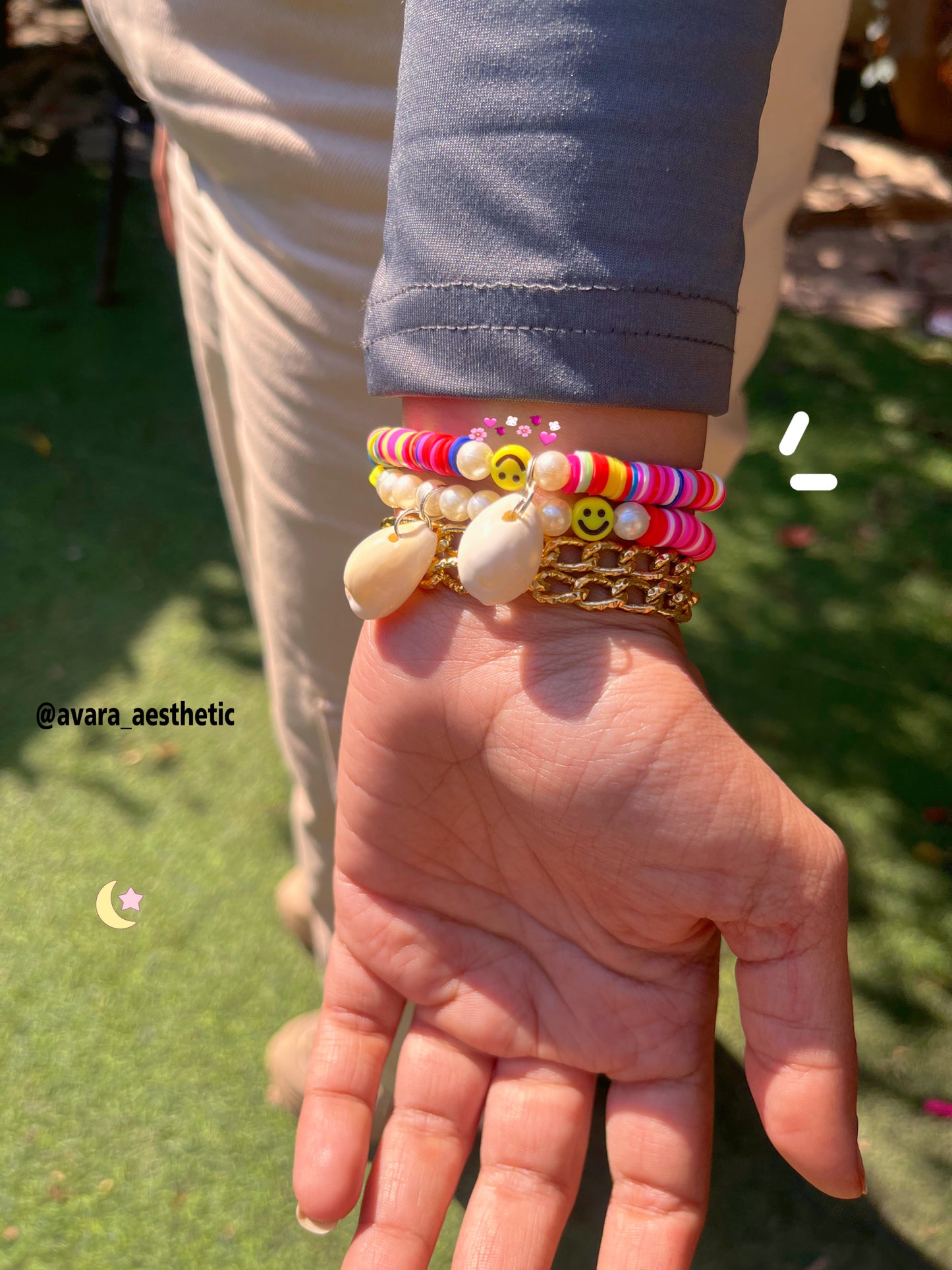 Cowry smiley bracelet ✨🥺🌸