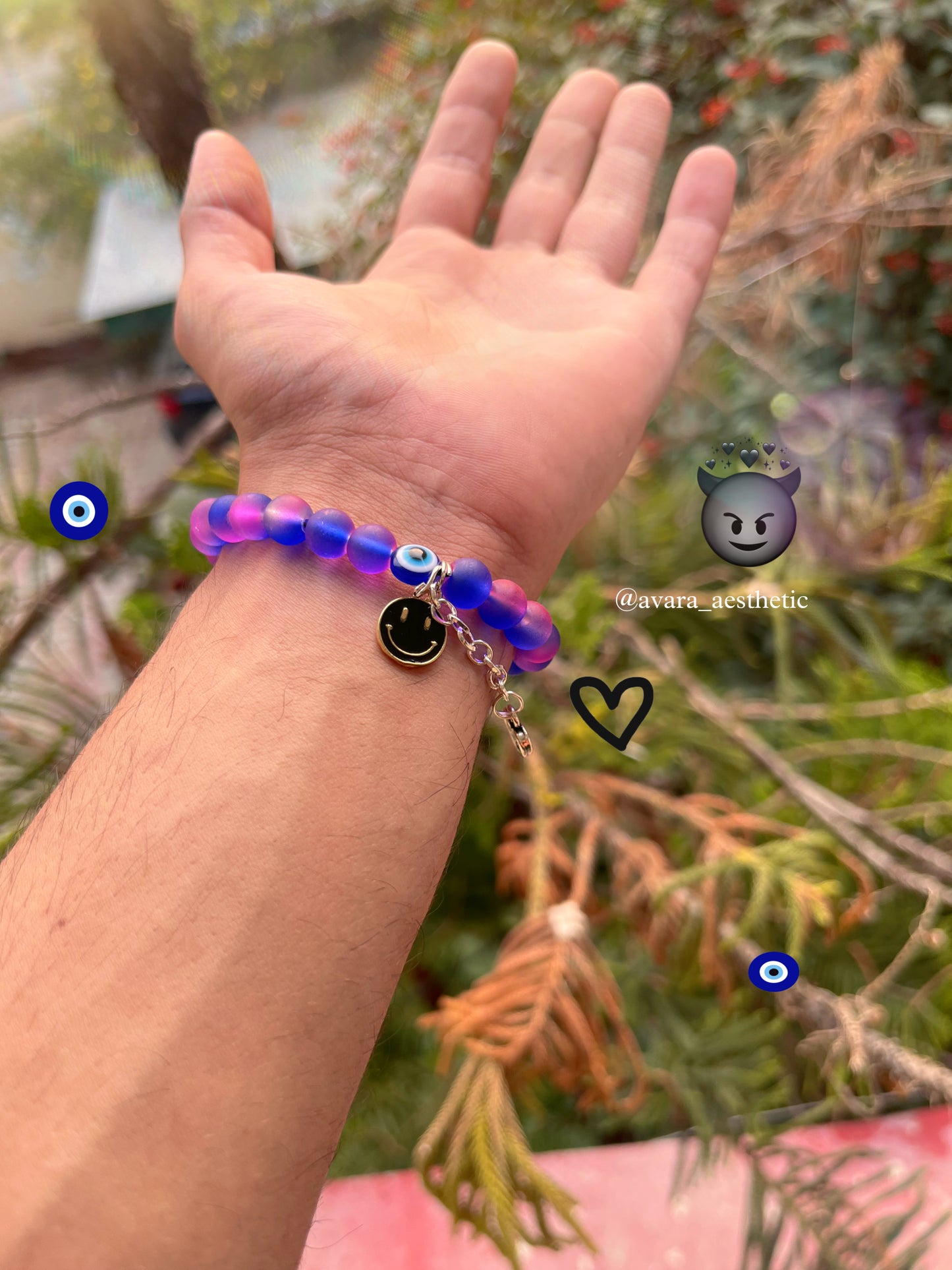 Demon smile slay bracelet