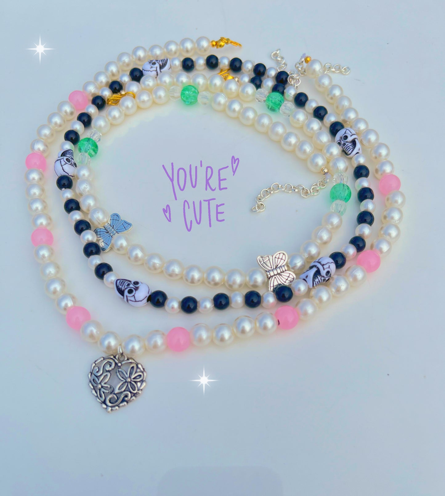 Fairytale pearl necklace