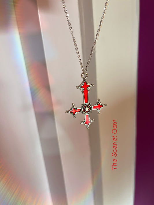 The scarlet oath ❤️‍🔥necklace!! Unisex , anti tarnish range .