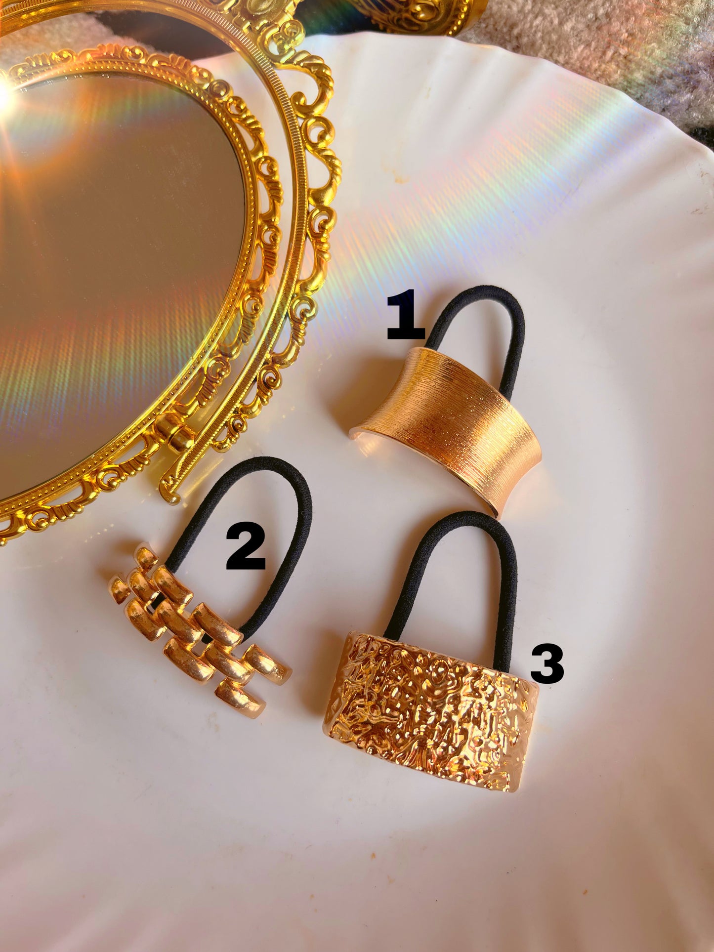Viral goldplated hair cuff ties ( Anti tarnish | waterproof) 💝✨
