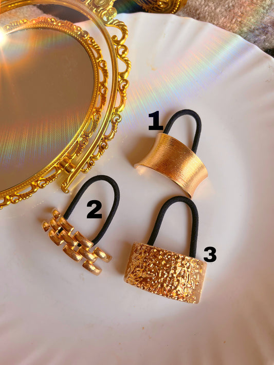 Viral goldplated hair cuff ties ( Anti tarnish | waterproof) 💝✨