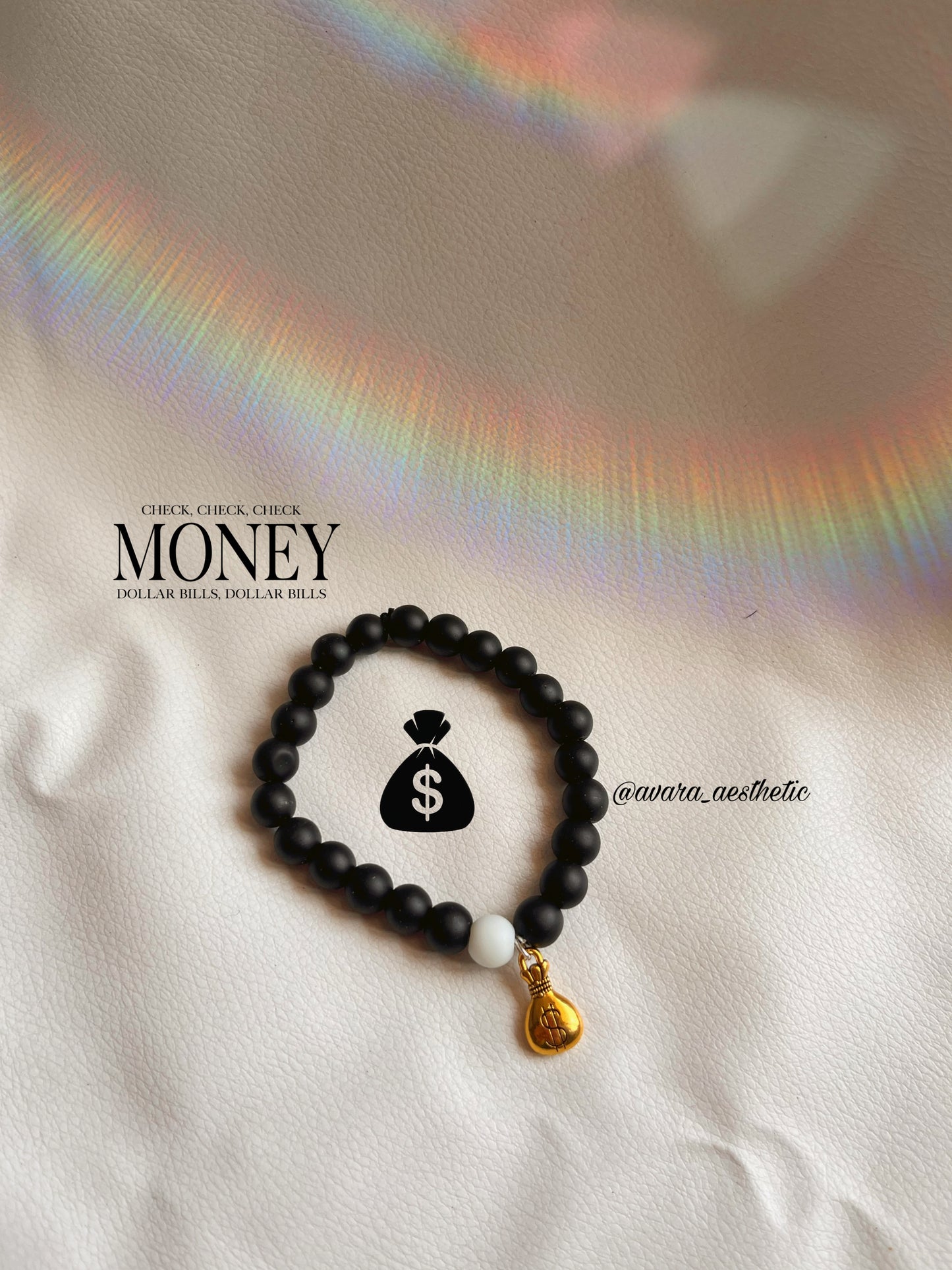 Money bag matt stone back bracelet💰🤑