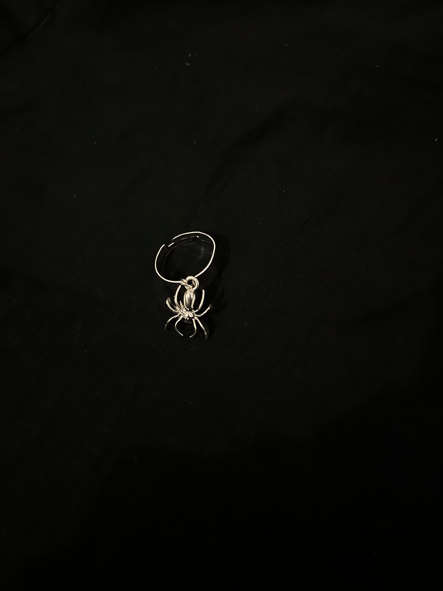 Spiderman theme character silver plated ring 🕷️ ( Ring is adjustable)