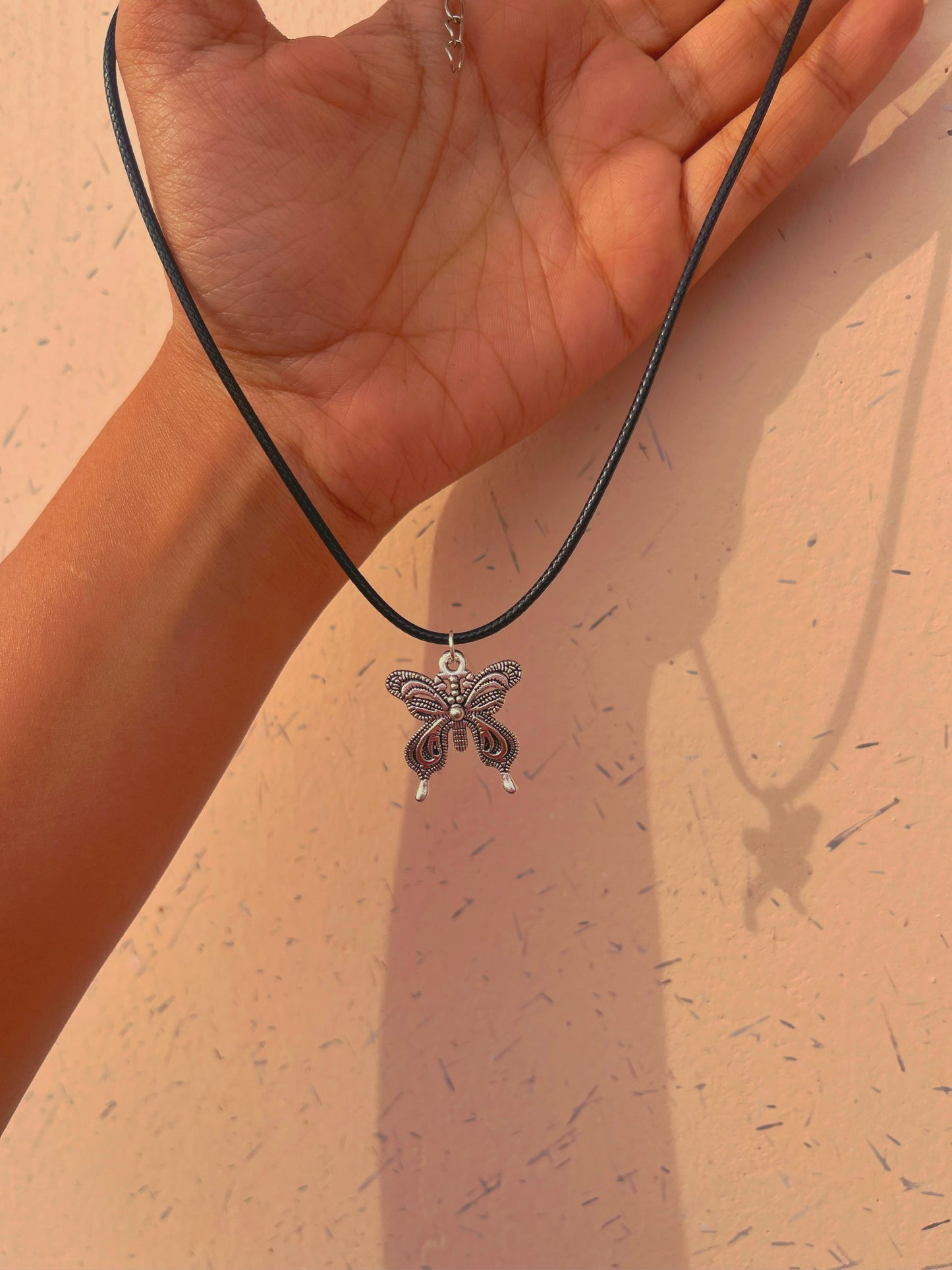 Fairycore feria butterfly necklace 🦋
