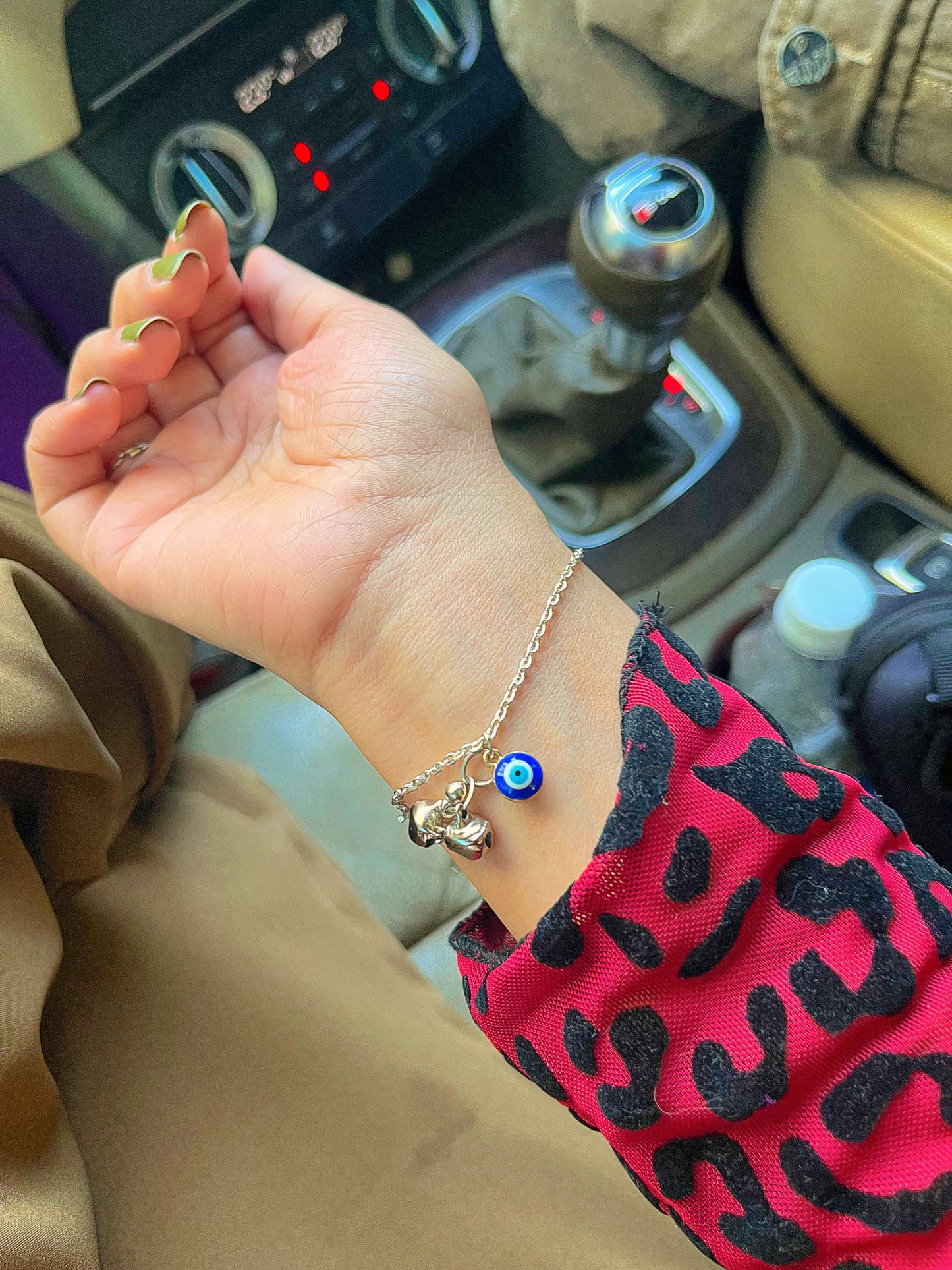 Evil eyes ghungroo bracelet 🧿💝 adjustable | anti tarnish | stainless steel. (“Due to high demand, this product is available on prepaid orders only. Thank you for understanding 💙”)