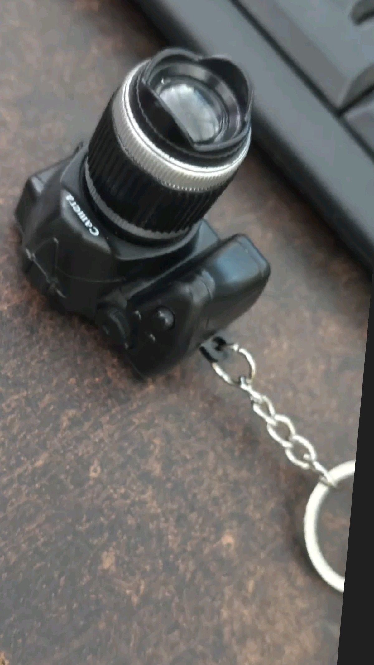 📸 Mini Camera Flash & Click Sound Keychain📸💖