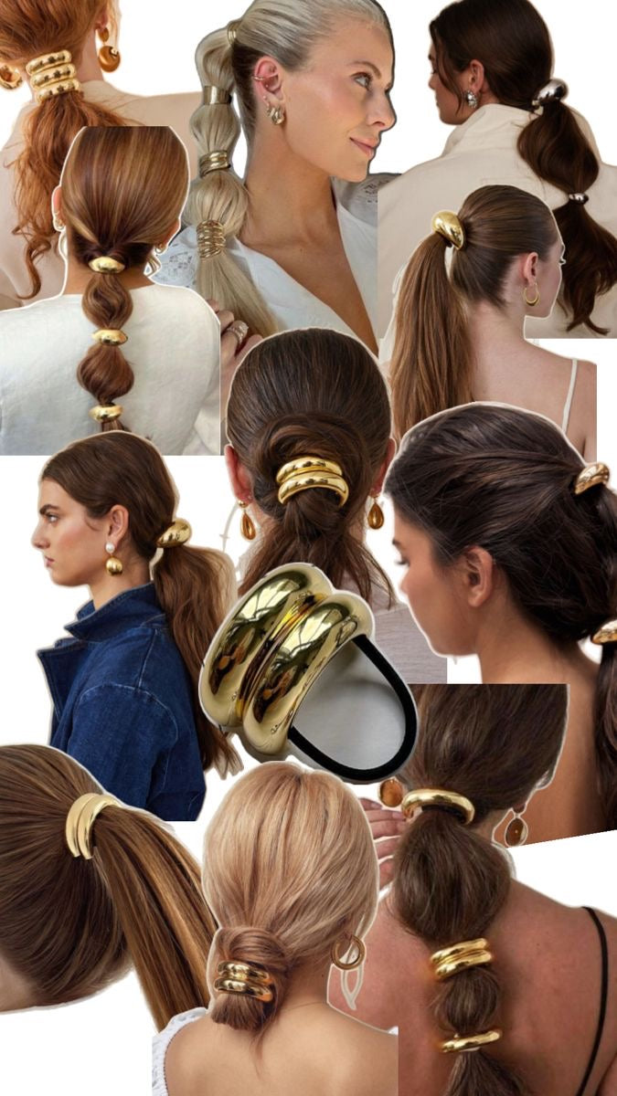 viral goldplated hair cuff tie ( anti tarnish | waterproof) ✨💖