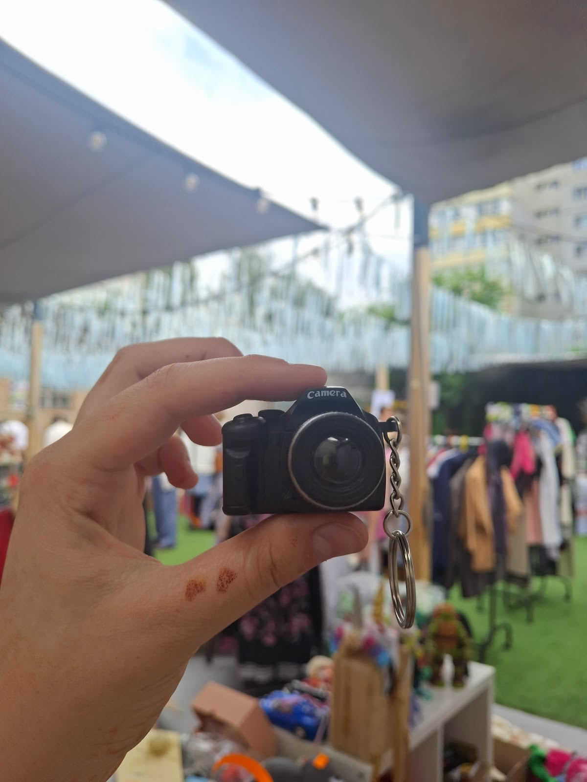 📸 Mini Camera Flash & Click Sound Keychain📸💖