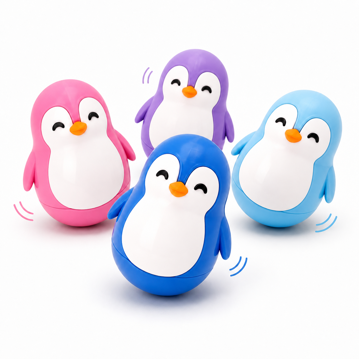 Roly Poly Penguin – Cute Wobbling Penguin Toy🐧🩵