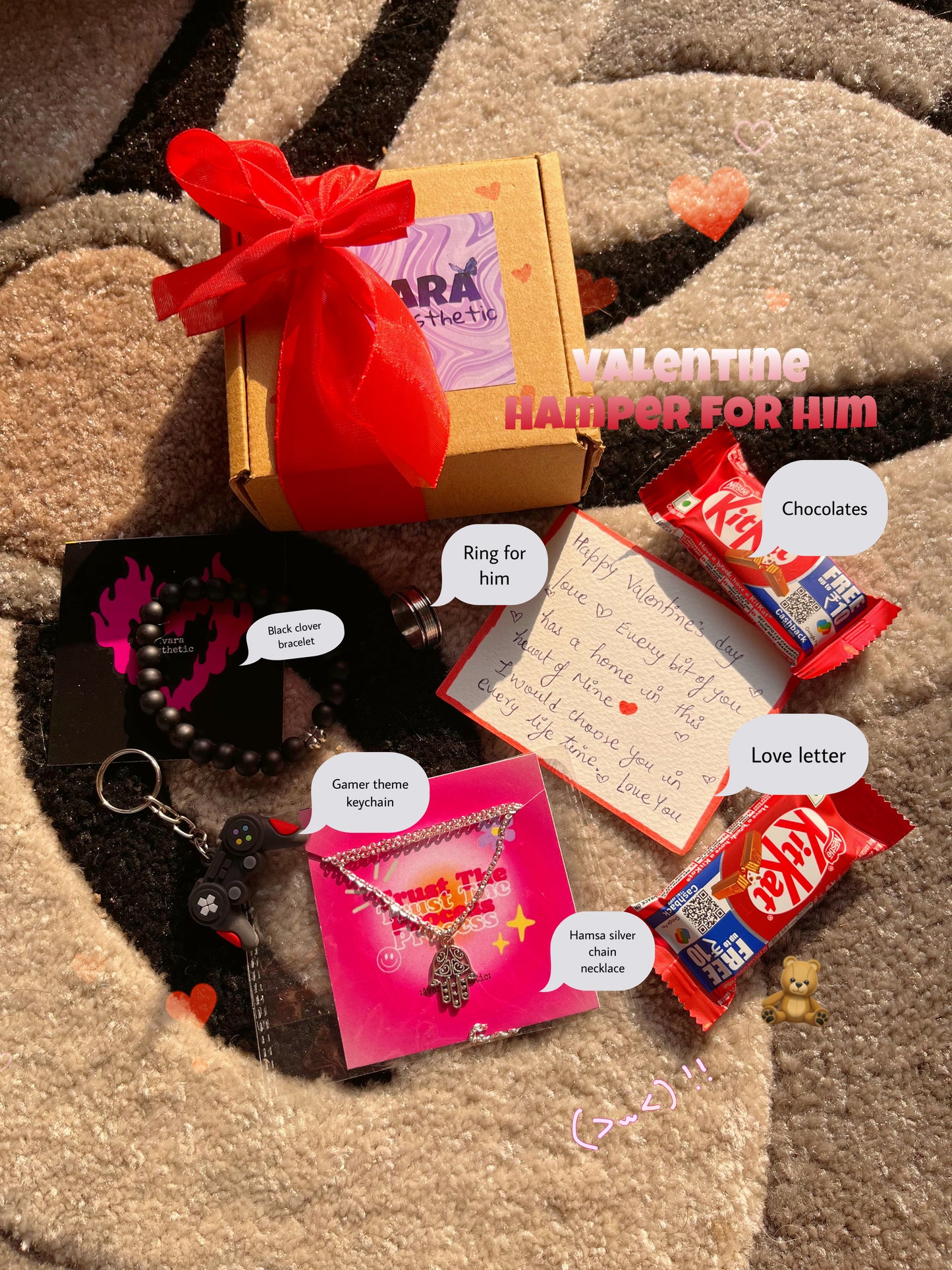 Love hamper for him ♥️💌
