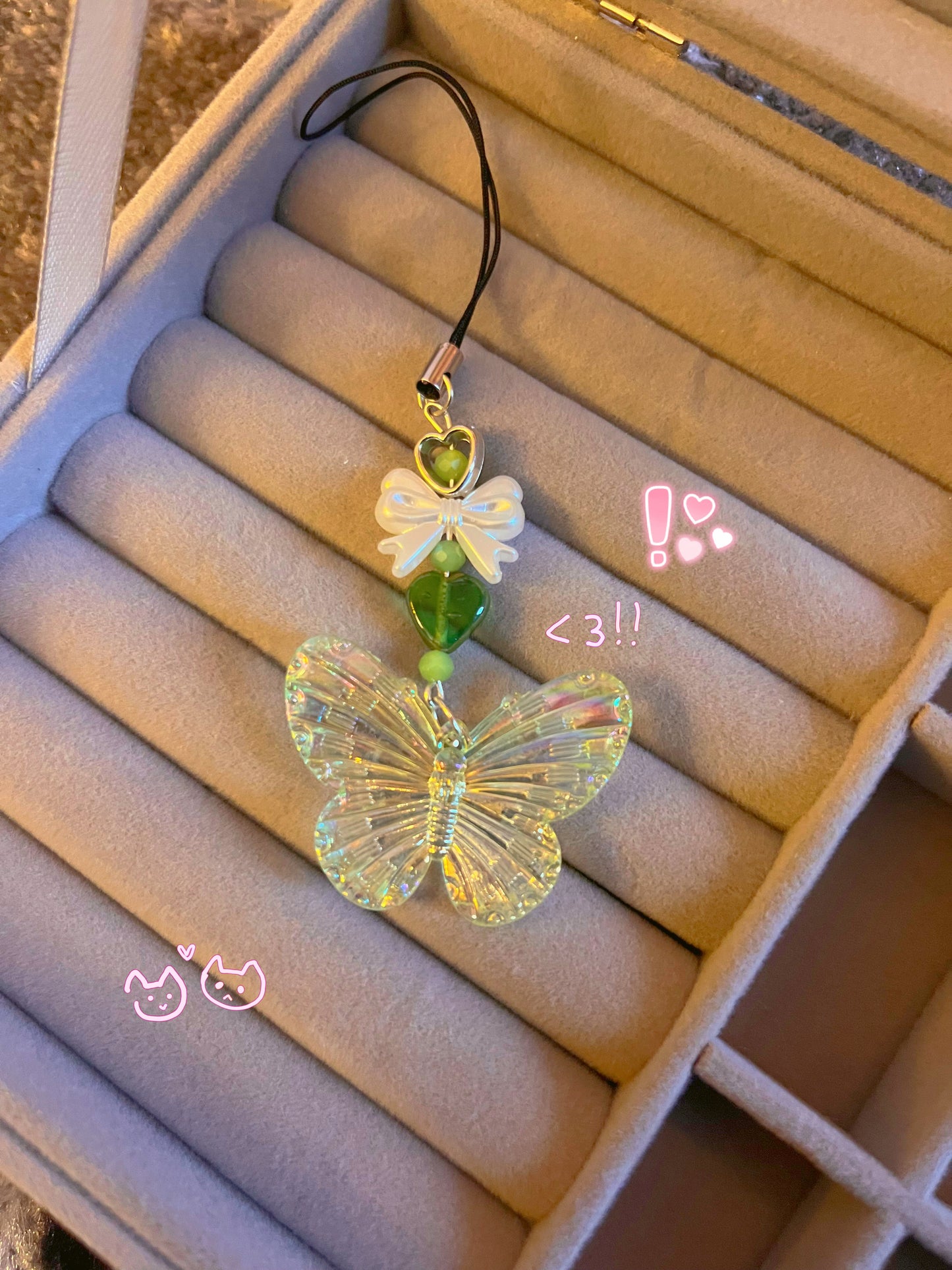 Butterfly~core phonecharms 🐸🦋🎀