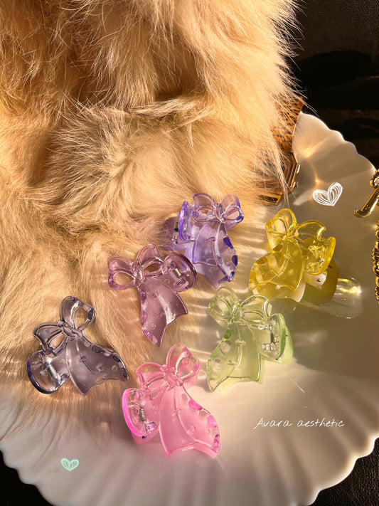 Viral bow 🎀 clawclip for hairs from our Bun bun collection 💌