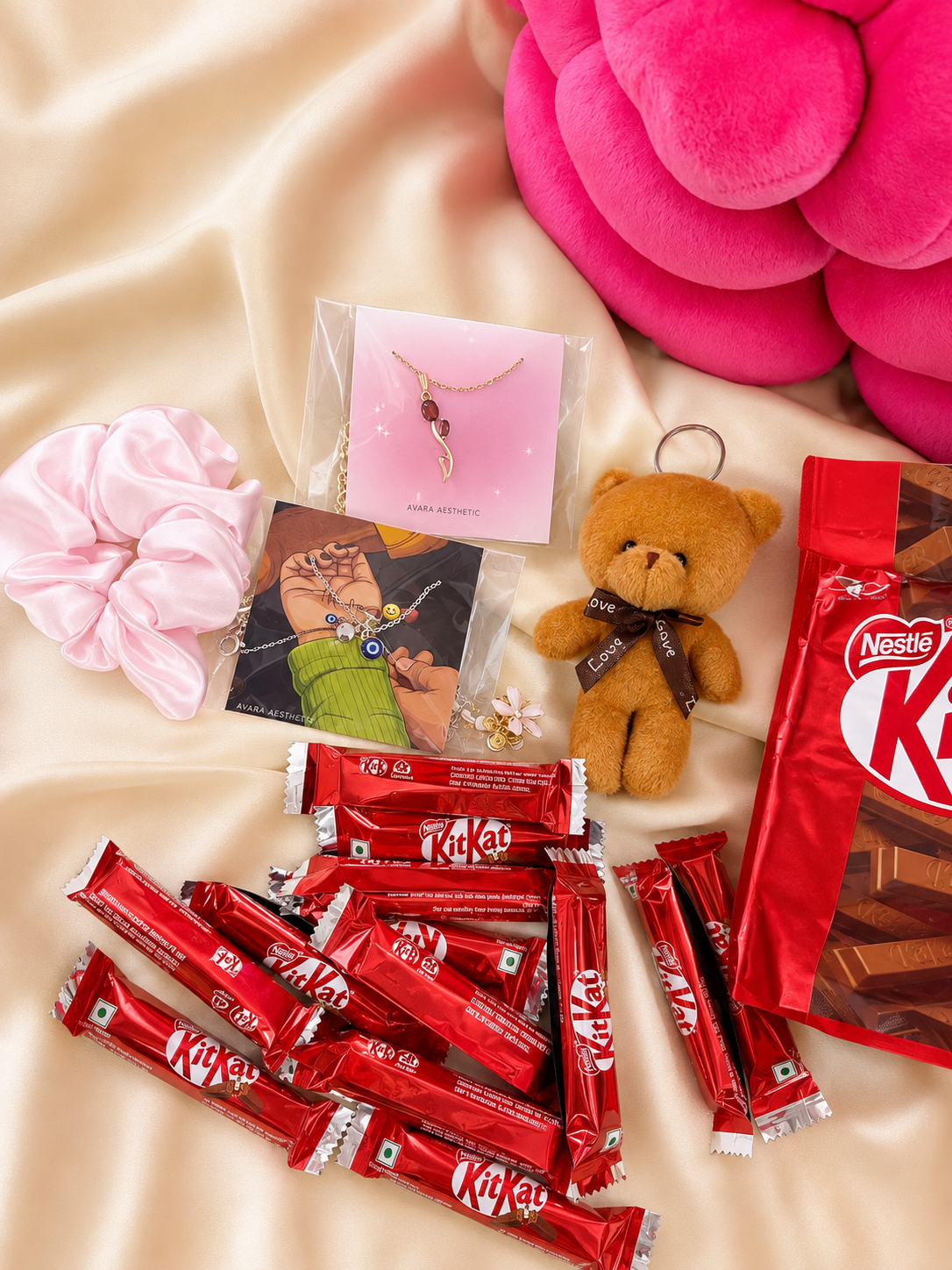 KitKat Love Box – Chocolate & Jewellery Gift Hamper | Avara Aesthetic♥️💖🍫