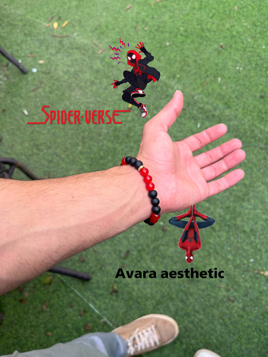 Spider man bracelet for guys🕷️❤️