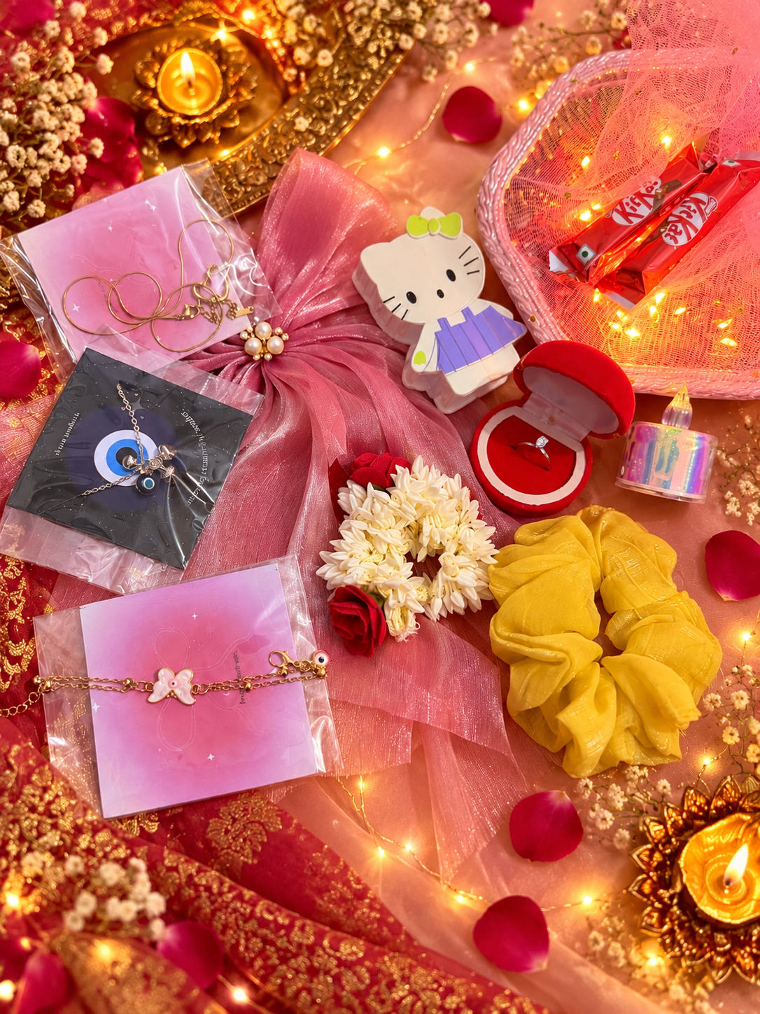 Diwali Dolchi hamper for her🥹🌙Festive edit diwali theme hamper curated with love (Consist of 10 goodies product)🥹✨🎁