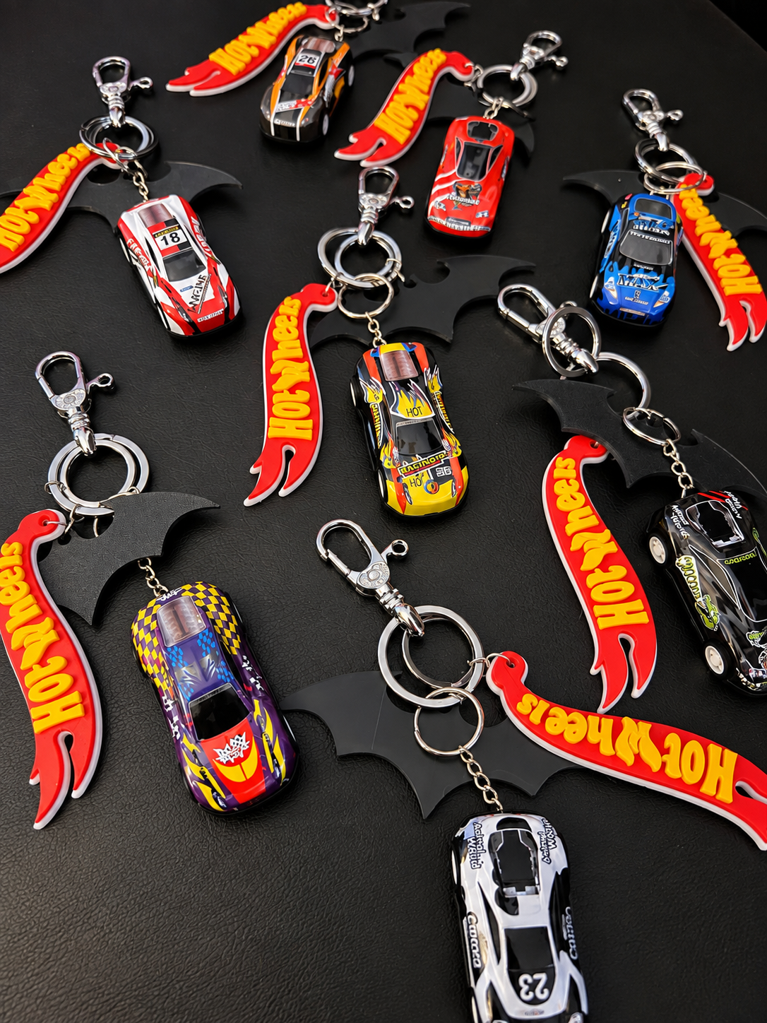 Hot Wheels × Batman Car Keychain | Random Car Design🔥🦇🏎️ “A little speed, a little Batman — and a whole lot of attitude. 🏎️🦇