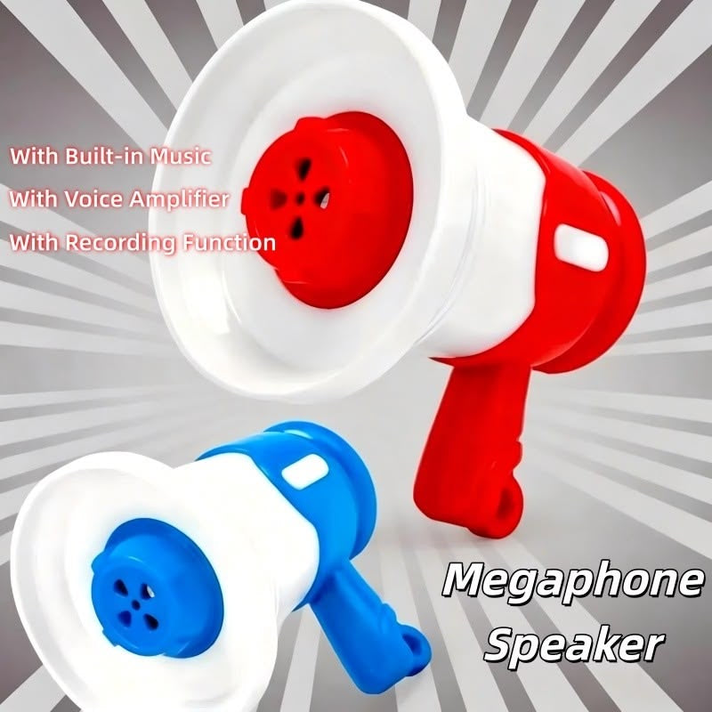 EchoBlast™ Voice Recorder Megaphone Keychain📣⭐️