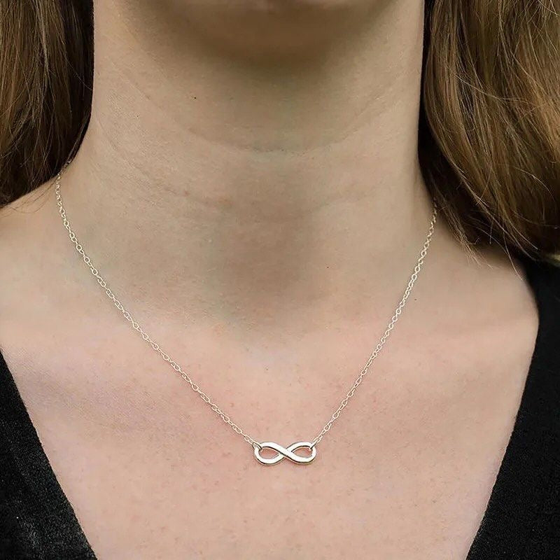 Infinity chain necklace ♾️😍 anti tarnish | stainless steel | durable