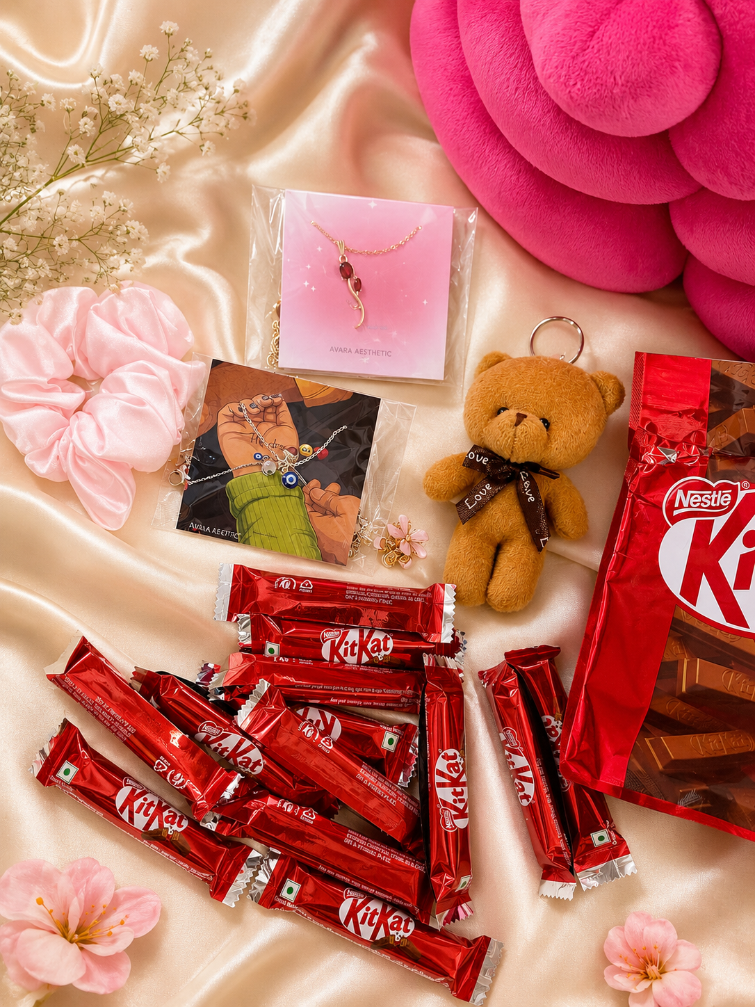 KitKat Love Box – Chocolate & Jewellery Gift Hamper | Avara Aesthetic♥️💖🍫