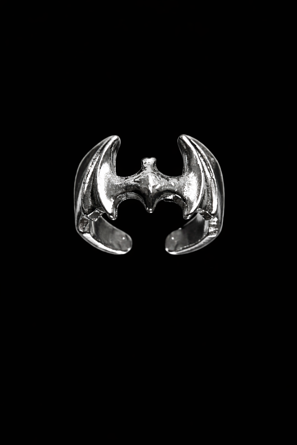 Batcore Batman theme ring 🦇 Gothic | stainless | adjustable | anti tarnish