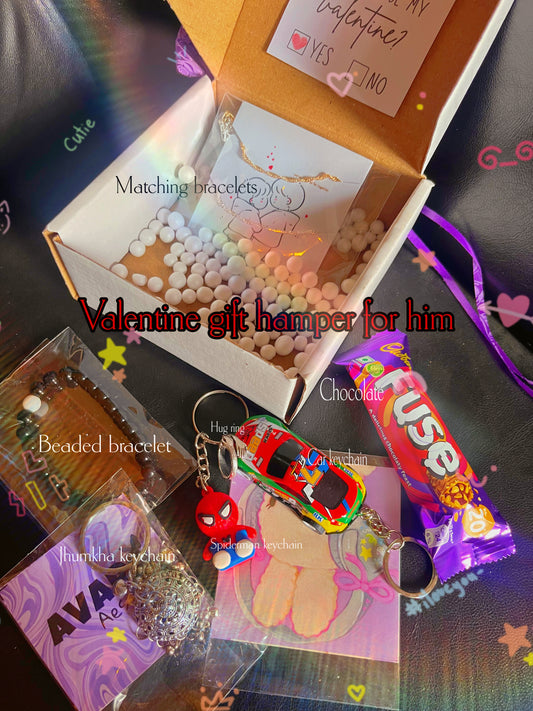 Valentine day gift hamper for him💌🎁💝👀🥹😍 (consist of 7 products items as shown)