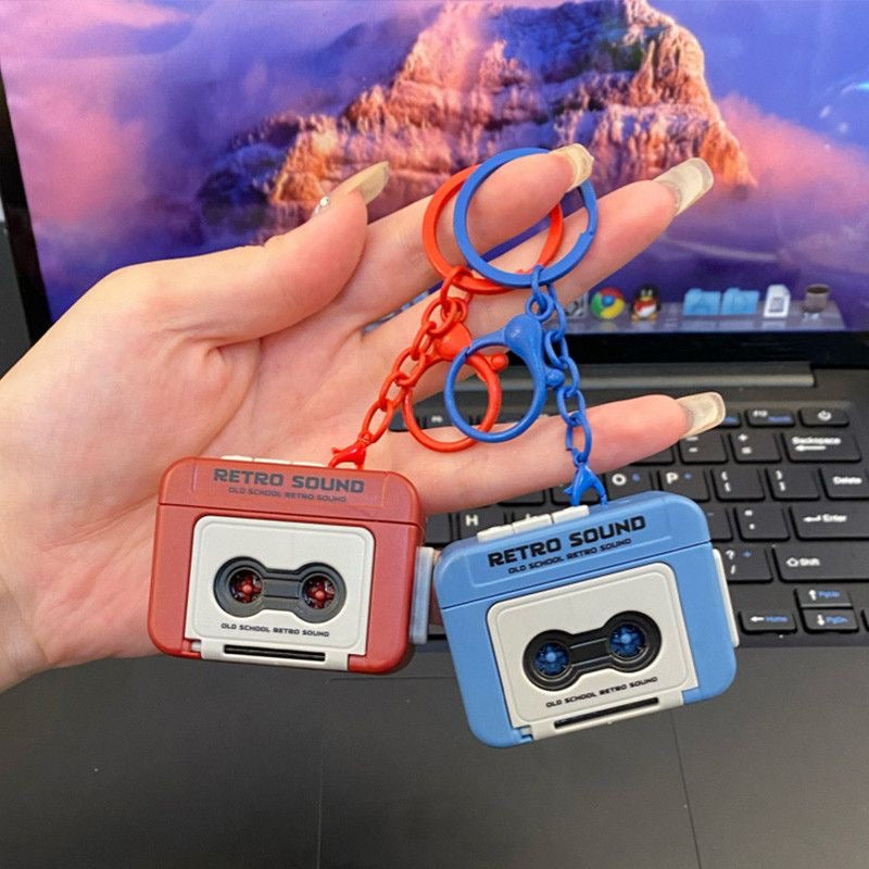 Retro Voice Recorder Keychain – Record Your Voice Memory Gift
♥️📼🎙️❤️‍🩹